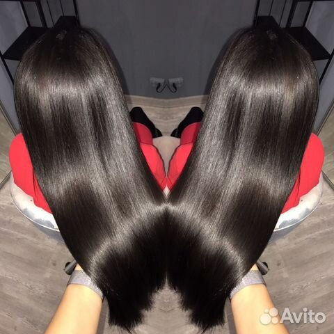 Кератиновое выпрямление восстановление