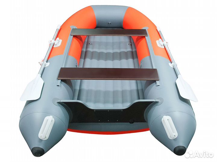 Лодка пвх Нднд Gladiator E330SL оранжево-серый