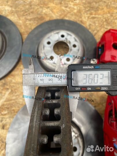 Комплект тормозов (диски и суппорта) BMW X5