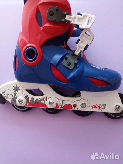 Роликовые коньки детские раздвижные