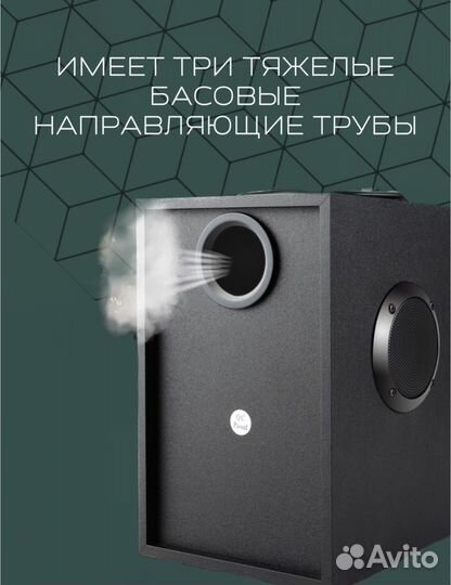 Мощная Портативная колонка Bluetooth с радио FM