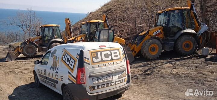 Сервис JCB,CAT,terex,bobcat