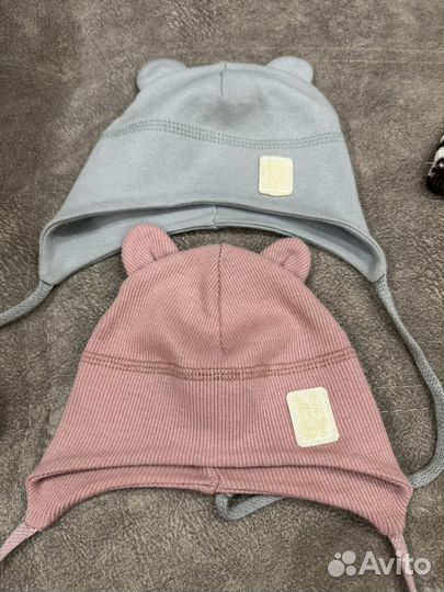 Шапочки 38-42 на лето/осень/весну hiby для девочки