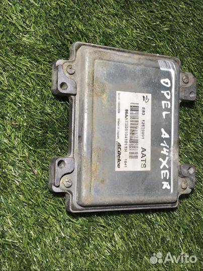 Эбу opel astra J a14xer