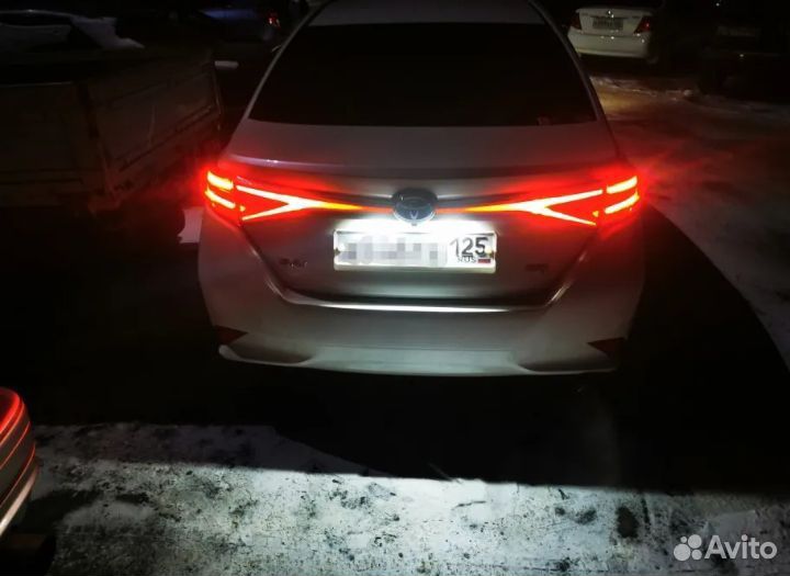 Подсветка номера Toyota