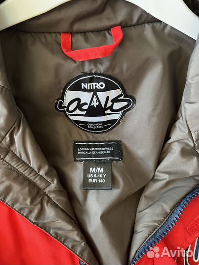Куртка для сноуборда подростковая nitro
