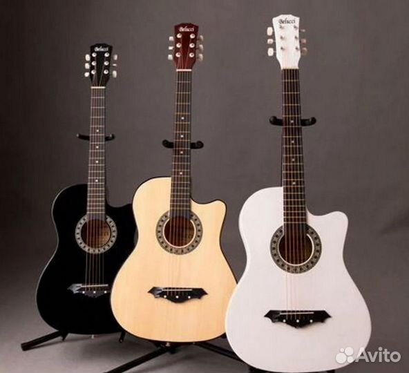 Акустические и классические гитары Belucci