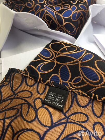 Новый мужской шелковый аскот