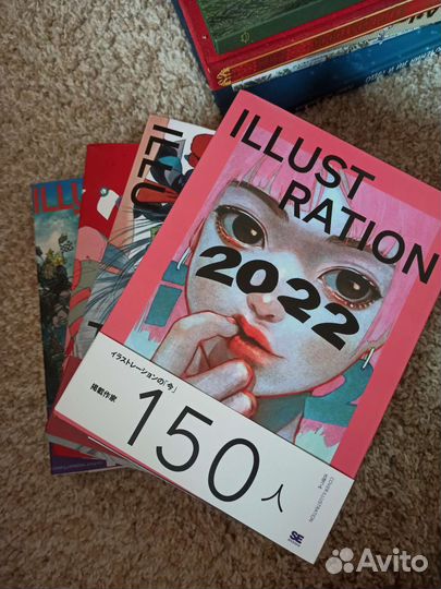 Японские артбуки illustration 2019-2022