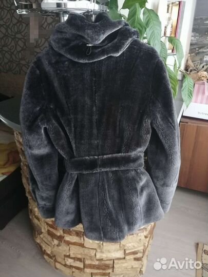 Шуба из искусственного меха