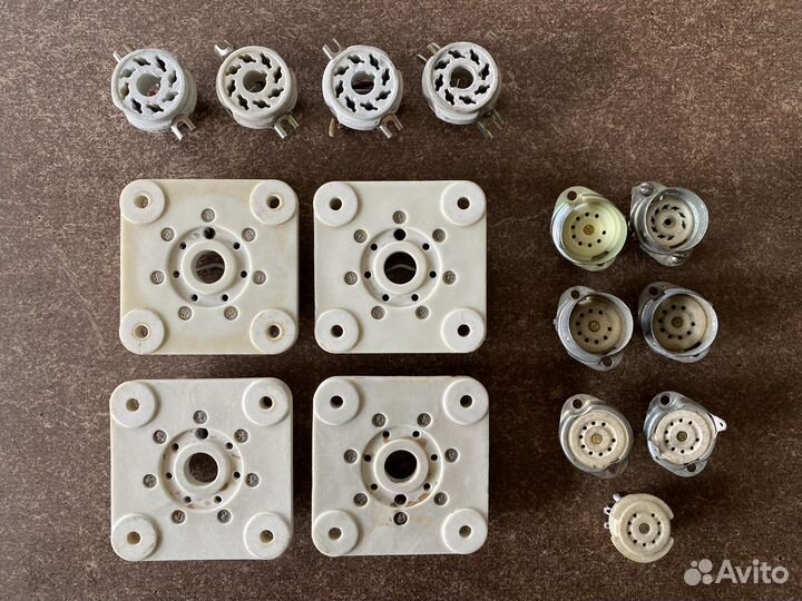 Радиолампы / панельки / конденсаторы