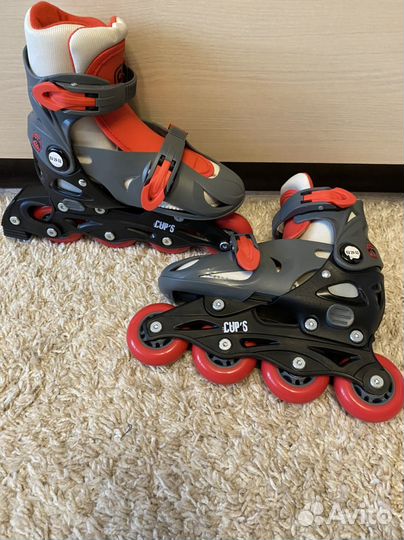 Роликовые коньки детские раздвижные