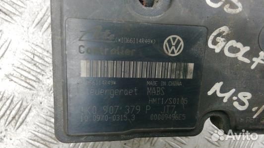 Блок ABS volkswagen golf 5 (JDN37KW01)