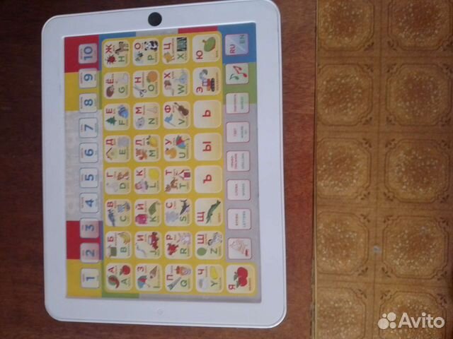 Детский обучающий планшет