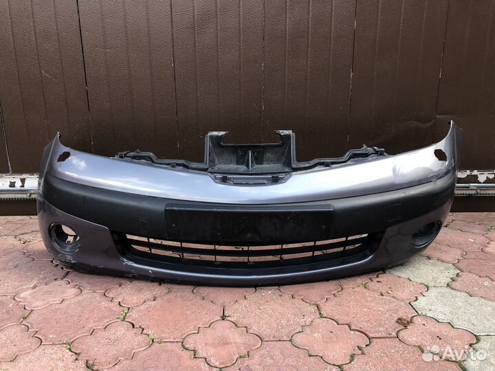 Nissan note передний бампер