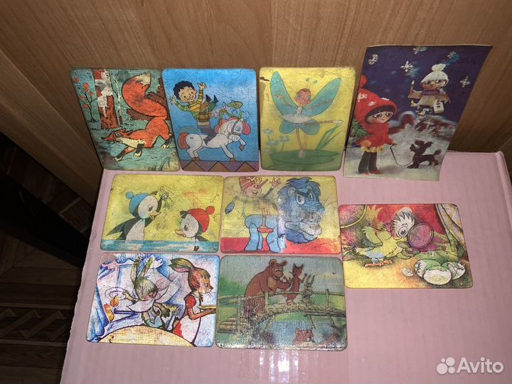 Календарики СССР