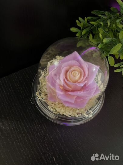 Мыло ручной работы роза 8 марта