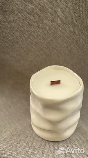 Ароматическая свеча ручной работы