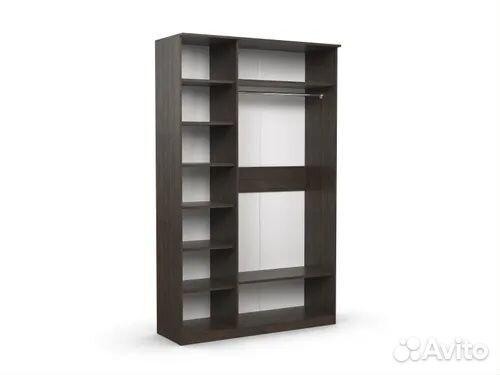 Шкаф распашной трехстворчатый Дуэт