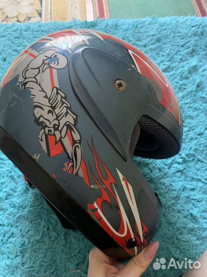 Мотоциклетный шлем бу