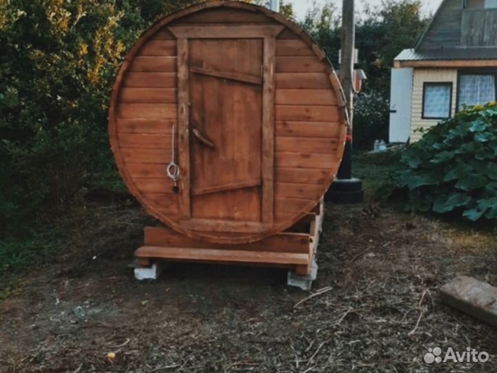 Бани-бочки квадро с доставкой