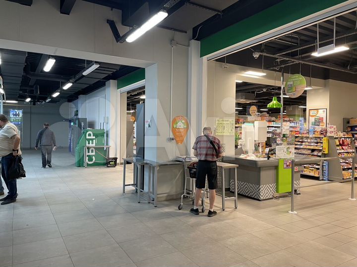 Торговая площадь, 617.6 м² (Федеральный магазин)