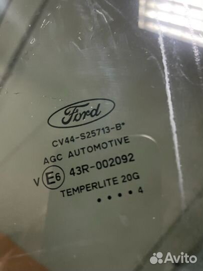 Стекло задней левой двери ford kuga 2
