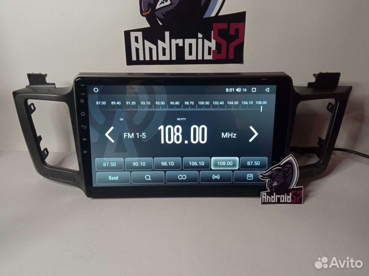 Автомагнитола на Toyota Rav 4 2012-2017