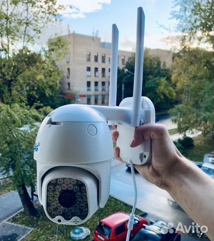 Камера видеонаблюдения 4G с симкартой уличная