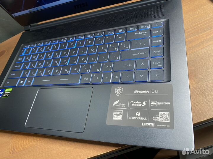 MSI Stealth 15M IPS144Hz 15,6