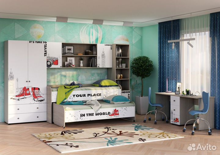 Детская спальня на Греческой 88А