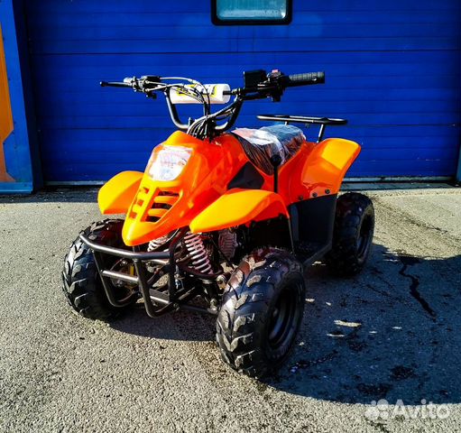 Квадроцикл raptor 110 оранжевый