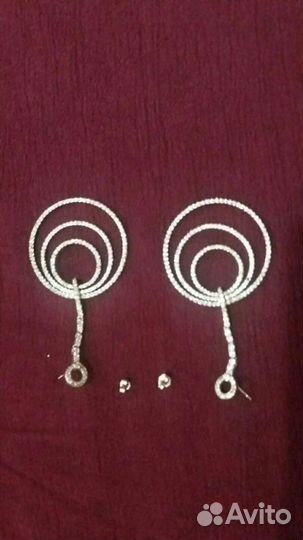Серьги.серебро
