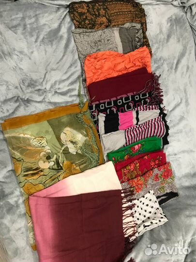 Платки, платки хохлома