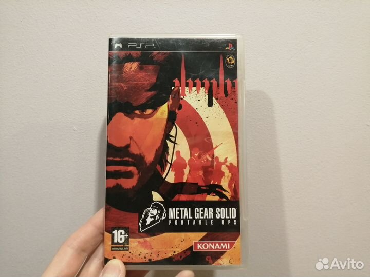 Metal Gear Solid Portable Ops psp