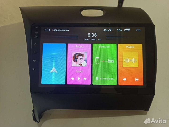 Штатная магнитола Kia Cerato 3 андройд