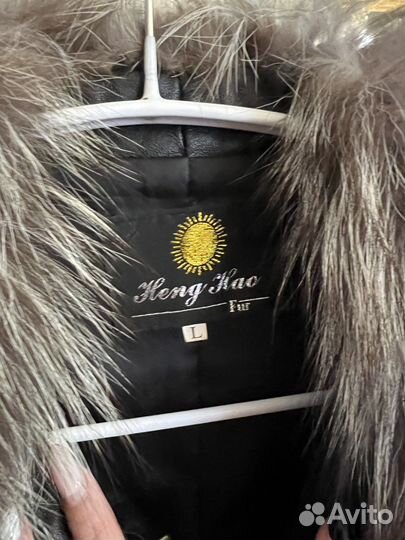 Меховая жилетка песец