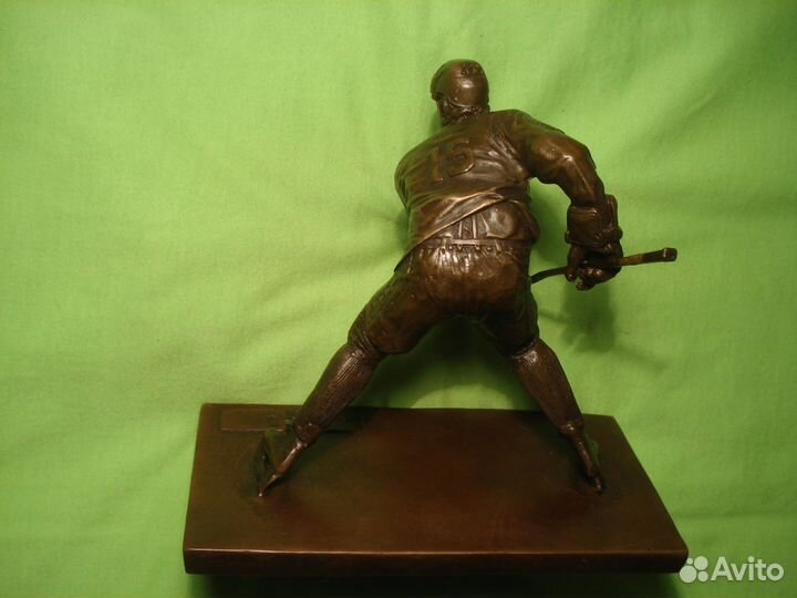 Бюст Хоккей 1972 год СССР Канада Хоккеист 15 ном