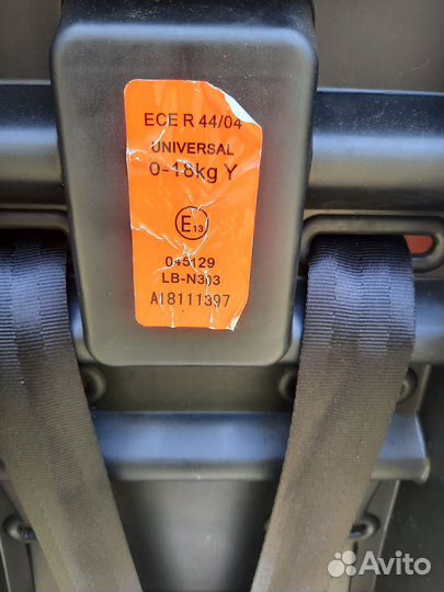 Детское автокресло от 0