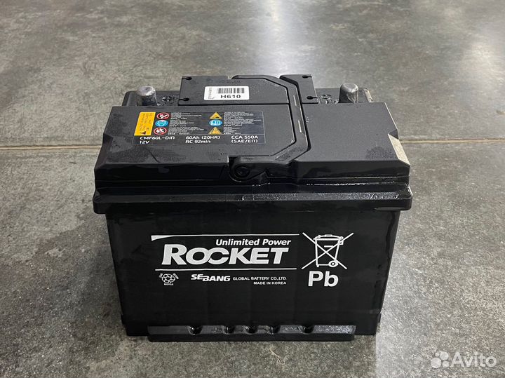 Аккумулятор Rocket 60 а/ч
