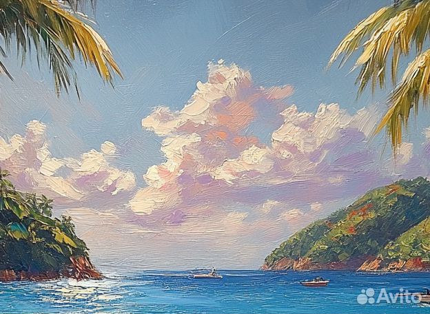 Идеальная картина маслом Эдем Премиум качество