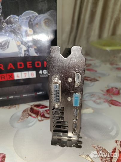 Видео карта sapphire Nitro radeon RX470 OC gddr5