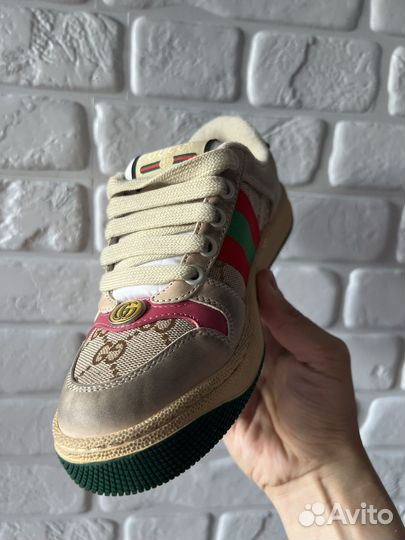 Кроссовки gucci 34-35 размер