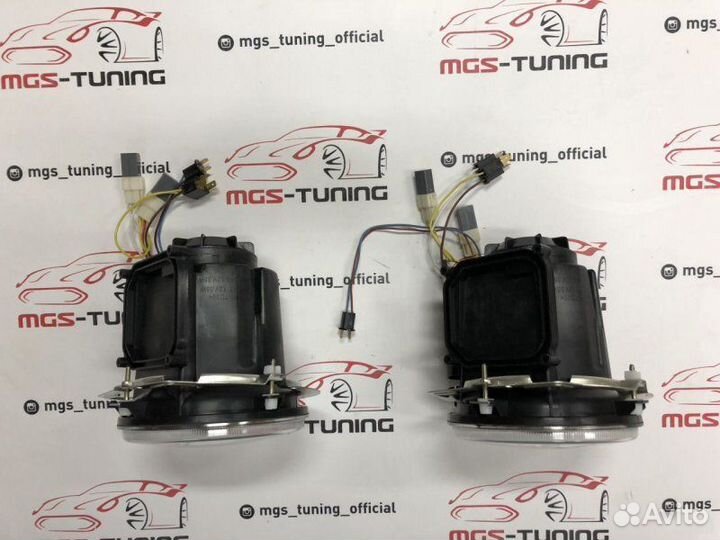 Фары Mercedes G-class w463 1989-2007гг хром