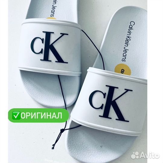 Шлепанцы Calvin Klein (новые,оригинал )