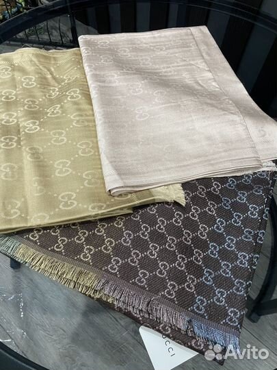 Шарф палантин gucci и dior