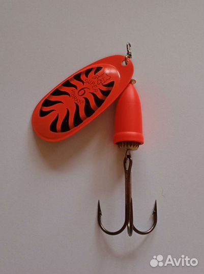 Блесна вертушка цветная, Blue Fox, N 6