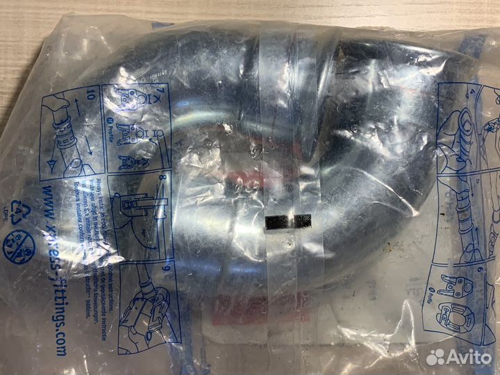 Новый отвод 90 градусов 54х54 kаn-therm