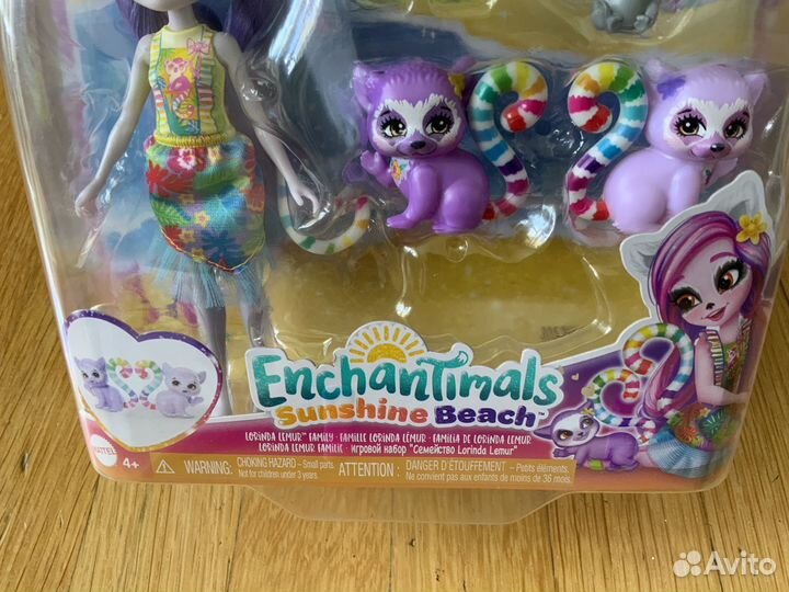 Энчантималс Enchantimals семейство Лемур