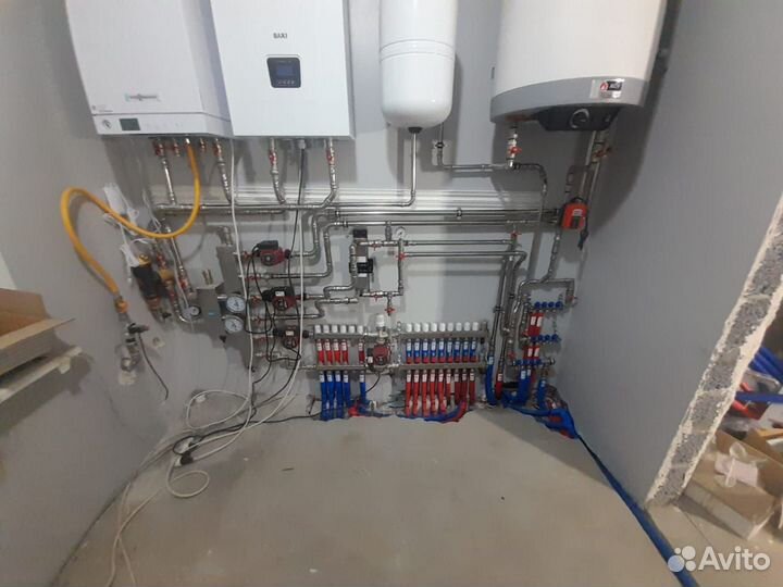 Отопление, теплый пол, монтаж и комплектация